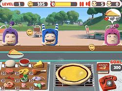 Oddbods Pizza Cafe Game - Play online at Y8.com