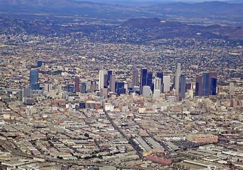 Aerial view of Los Angeles City | Media Library | Integration and ...