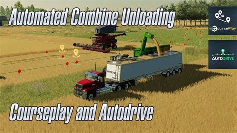 Automate your Harvest with Autodrive and Courseplay - FS22 Tutorial - YouTube