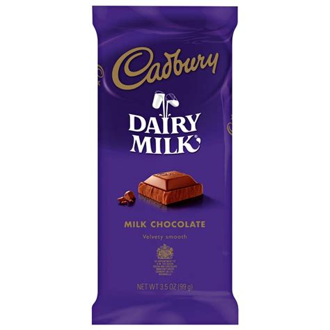 Cadbury Dairy Milk Chocolate Bar, 3.5 Oz. - Walmart.com - Walmart.com