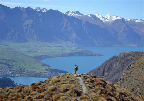 Ben Lomond Track Hiking Trail, Queenstown, New Zealand