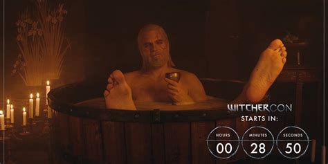 Bathtub Geralt Cosplay Is The Best Way To Start WitcherCon