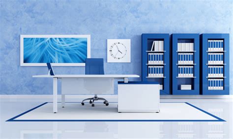 74 Background Office Blue Pics - MyWeb