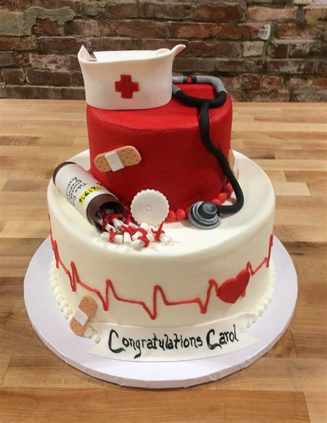 Nursing Graduation Party Cake | Graduation party cake, Nursing ...