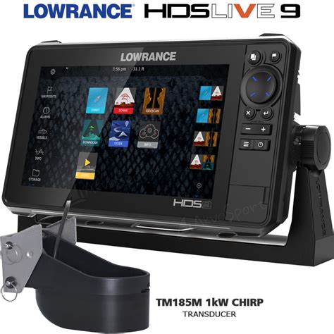 Lowrance HDS 9 LIVE + Airmar TM185M | AkvaSport.com