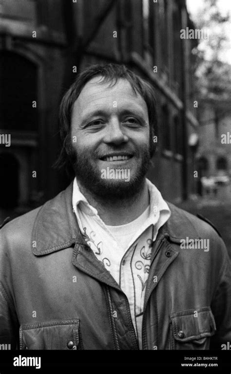 John Bindon May 1981 Actor Stock Photo - Alamy