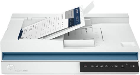 HP ScanJet Pro 2600 f1 Scanner, Fast 2-Sided Scanning & Auto Document Feeder, 1200x1200 dpi ...