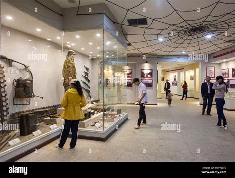 Vietnam, Dien Bien Phu, Dien Bien Phu Museum, interior Stock Photo - Alamy