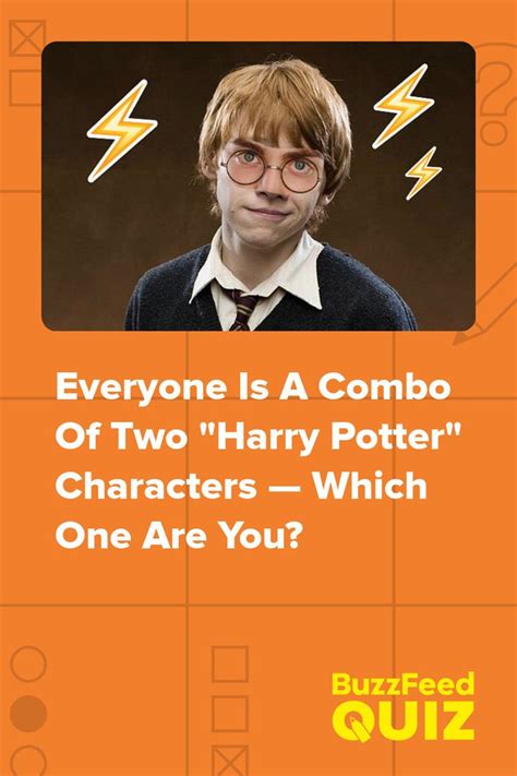 a harry potter character with the caption'everyone is a combo of two harry potter characters ...