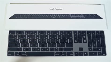 Apple Magic Keyboard Space Gray: Unboxing & Hands On! - YouTube