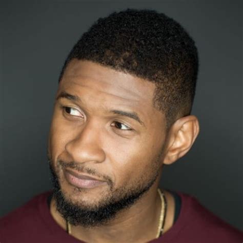 Usher Haircut - Best Black Men's Hairstyles South of France Style