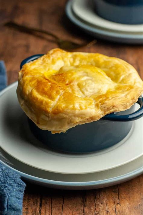 Seafood Pot Pie with Puff Pastry - Flavour and Savour