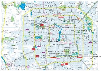 Beijing City Map Free Vector Download | FreeImages