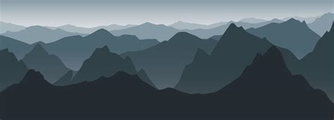 vector background with mountains landscape 10055956 Vector Art at Vecteezy