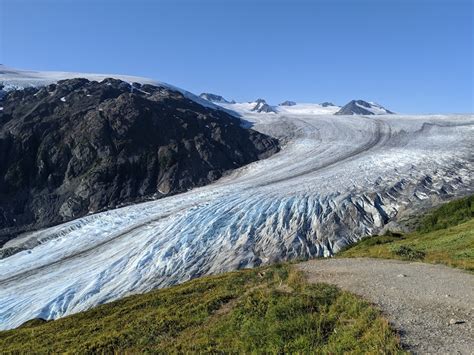 Hiking Exit Glacier and Harding Icefield Trail - Seward, Alaska - DESKRIB