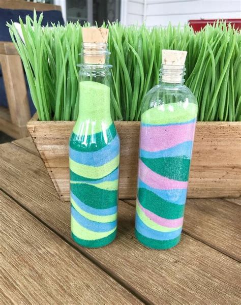 How to Make Mini Sand Art Bottle Decor DIY | Hometalk