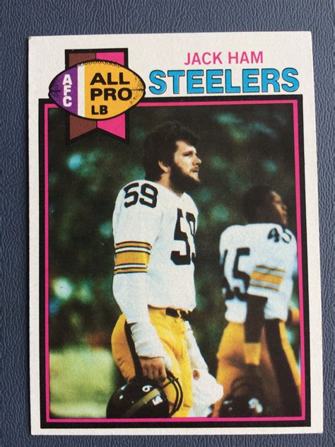 1979 Topps Football Card #320 Jack Ham "Steelers"