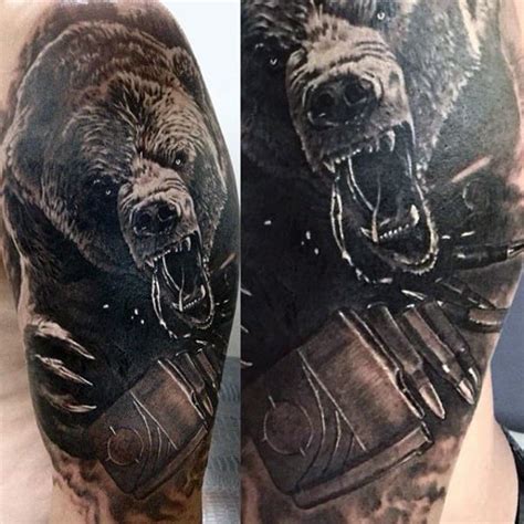 Bear Tattoos for Men - Ideas and Inspiration for Guys