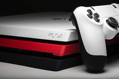 Custom PS4 Pro in Smoke, Jet, and Formula Red! | Ps4 controller custom, Ps4, Best gaming wallpapers