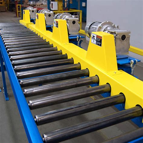 CR – 19145HD Chain Driven Live Roller Conveyor - Rolmaster Conveyors