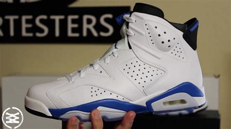 Air Jordan 6 Retro 'Sport Blue' - Detailed Look & Review - WearTesters