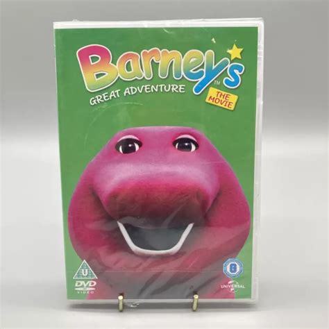 BARNEY'S GREAT ADVENTURE The Movie DVD Adventure Family Kids Children ...