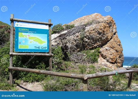 Trail Map And Rocks In Robberg Nature Reserve, South Africa. Editorial Photo | CartoonDealer.com ...