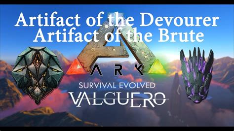 ARK Valguero Artifact of the Brute And Devourer - YouTube