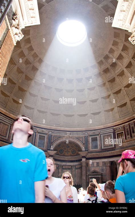 Inside the Pantheon; Rome Stock Photo - Alamy