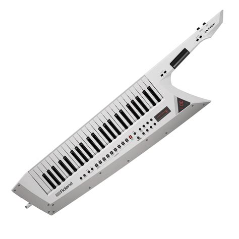 Roland AX-EDGE Keytar Professional Keytar Performance Synth; White | Bonners Music