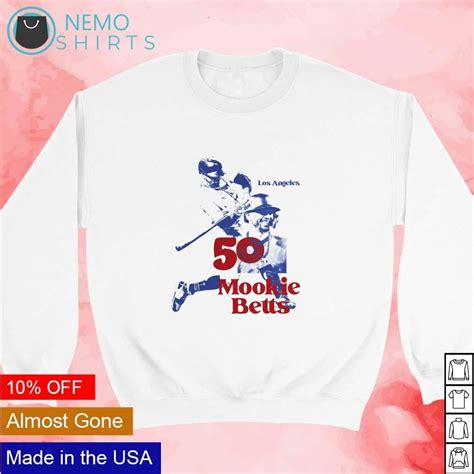 Mookie Betts 50 Los Angeles Dodgers retro shirt by Store Sorenz on Dribbble