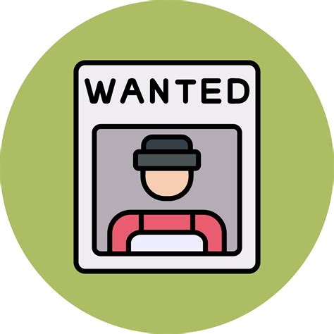 Wanted Vector Icon 20320021 Vector Art at Vecteezy