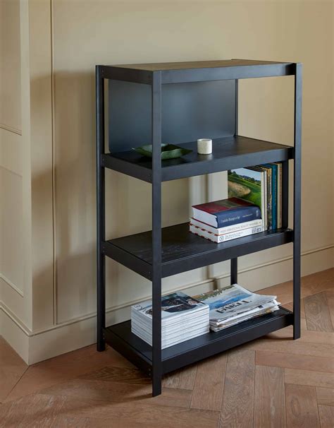 FRAM Small Black Shelving Unit by Another Country