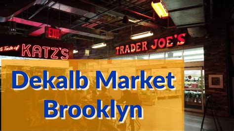 DeKalb Market Hall : Brooklyn New York - YouTube