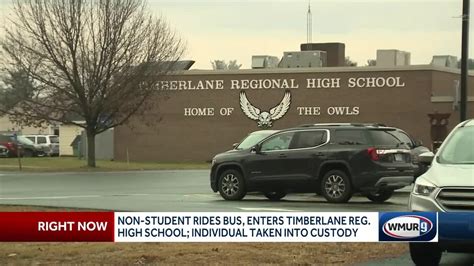 "Non-student" found inside Timberlane Regional High School - YouTube