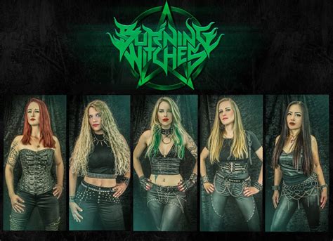 BURNING WITCHES - Launch Pre-Order For The Circle Of Five Vinyl EP | Metalheads Forever Magazine