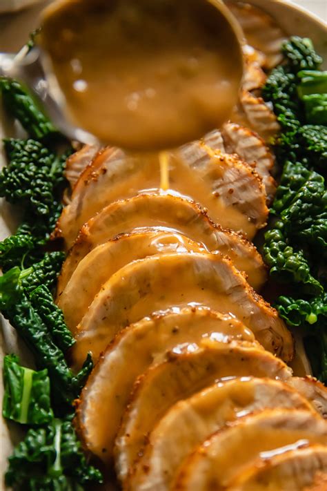 Best Pork Tenderloin With Gravy Recipe | Deporecipe.co