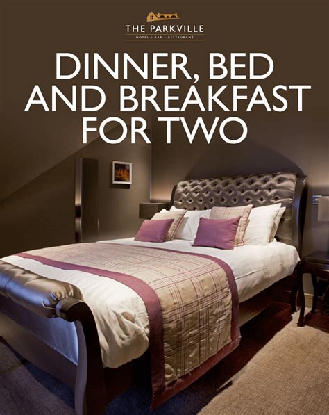 Dinner, Bed & Breakfast at The Parkville | Overnight Deal | Lisini Gifts