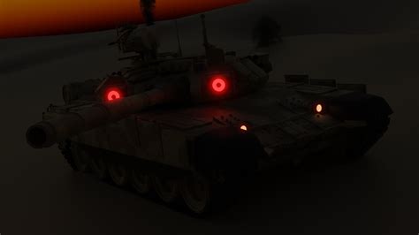 ArtStation - T-90(Desert camo)