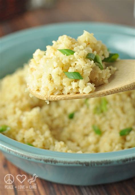 Buttery Cauliflower Rice Pilaf - Low Carb | Peace Love and Low Carb | Recipe | Recipes, Cooking ...