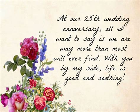 25th Anniversary Message For Husband - Ada Juline