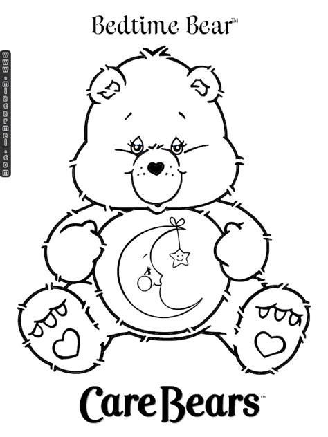 care-bears-coloring-pages-bedtime-bear-1.gif (540×720) | Boyama ...