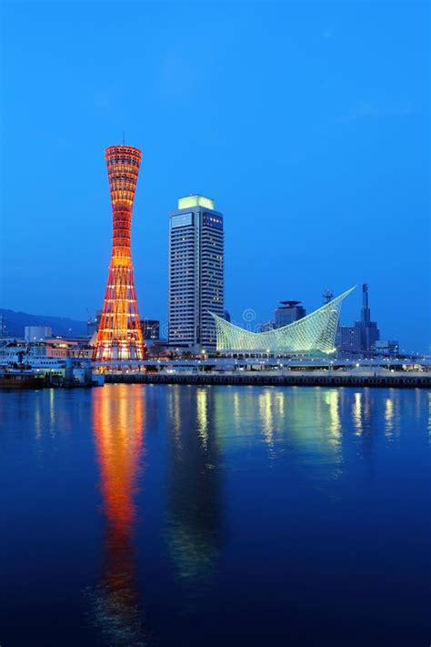 Kobe city in Japan stock image. Image of scenery, high - 38611283