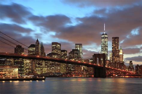 Brooklyn Bridge Skyline