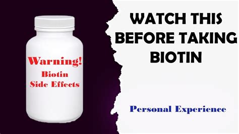 Negative Side Effect of Biotin | Biotin, Hair loss remedies, Negativity