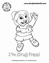 Just Say No To Drugs Coloring Pages sketch template