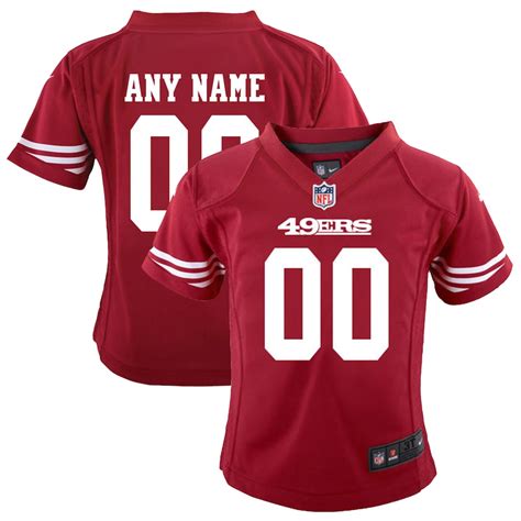 Nike San Francisco 49ers Preschool Customized Team Color Game Jersey