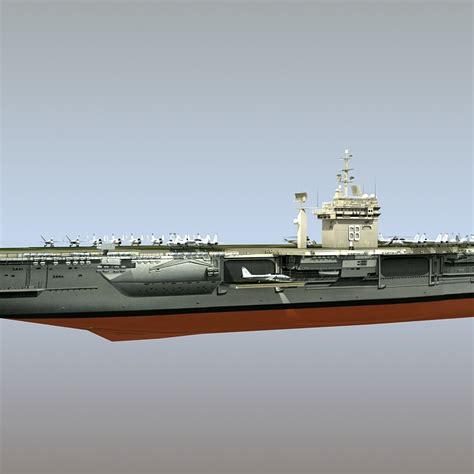 3d model uss nimitz