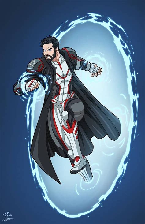 Atlas OC commission by phil-cho | Superhero design, Character art, Superhero art