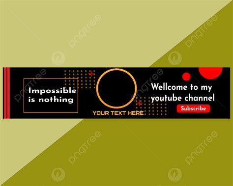 Youtube Banner Template Template Download on Pngtree